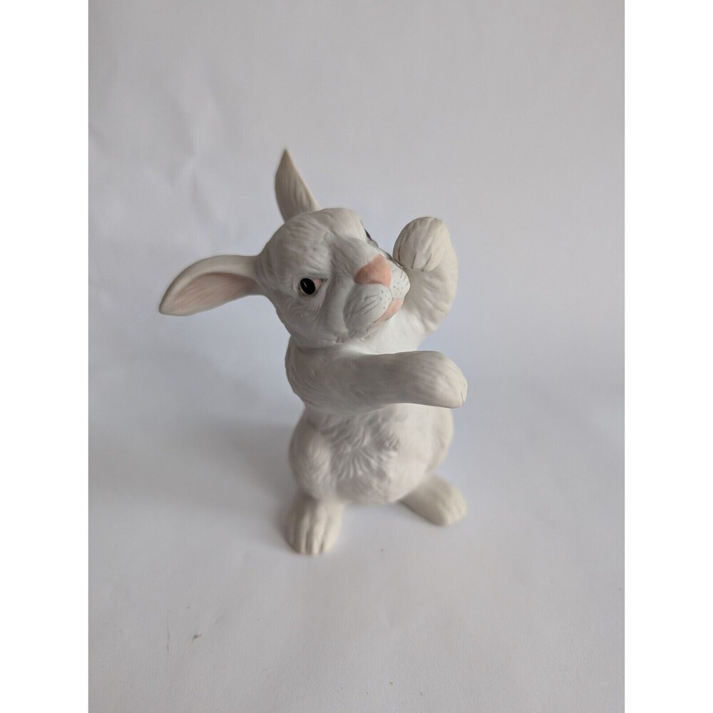Boehm Rabbit Standing Figurine 40227 Porcelain Vintage